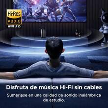 Bluetooth 6.0 Receptor para Coche con LDAC, AI Noise Cancelling 3.5mm AUX Bluetooth Car pter, Hi-Res Wireless Audio Receiver for Home Stereo\/Wired Speaker with Hands-Free Call - Oro rosa - Ver 3