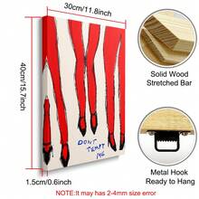 1pc Framed/Unframed Red Fashion Woman Legs Feminism Quote Canvas Poster Minimalist Girl Power Wall Art Print Sassy Aesthetic Makeup Room Decor Painting For Apartment,Living Room,Bedroom,Modern Home Decoration - Multicolor - View 12