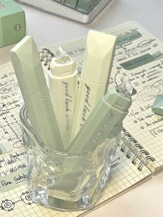 4支装旋转双面点胶笔胶带，无痕粘合剂，适用于剪贴簿、办公用品、手工日记和艺术项目