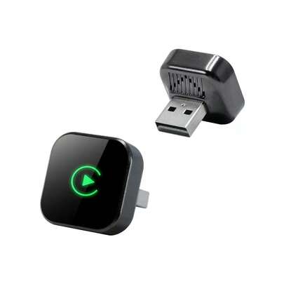 2 In 1 Wireless CarPlay&Android Auto Adapter Plug & Play CarPlay Dongle Converter, Fast Auto-Connect, No Delay, Compact Design Compatible With IPhone & Android With USB/USB-C Port, Wireless Carplay For Android, Car Audio Upgrade, Modern Car Accessory, Highquality Audio, Without Battery