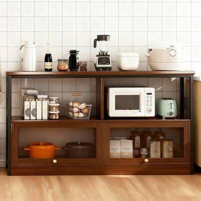 Armario De Cocina Bajo,moderno Y Minimalista Para Almacenaje