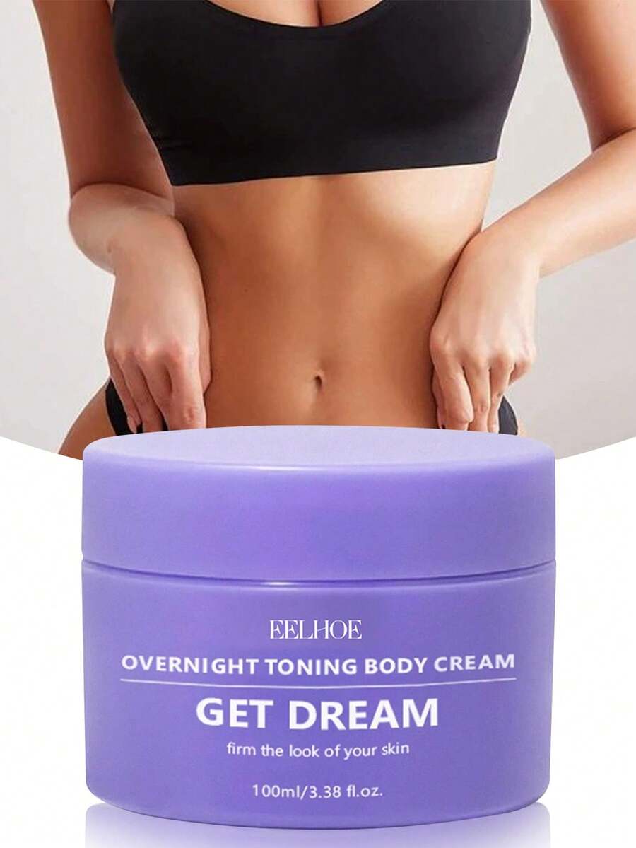 GET-DREAMY 夜间紧致霜 - 睡眠中紧致肌肤 - 女士身体紧致霜 - 有助于改善皮肤松弛问题，身体护理霜，紧致保湿霜，适用于身体轮廓，可用于胸部/身体/臀部/大腿，深层补水，适合所有肤质。