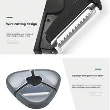 Éplucheur, coupe-légumes, râpe en acier inoxydable 3-en-1, outil de cuisine multifonction - Multicolore - Voir 6