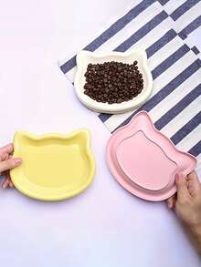 1pc Random Color Pet Bowl, Pet Freeze-Dried Food Dish, Small Cat/Dog Feeding Bowl - 100ml - View 6