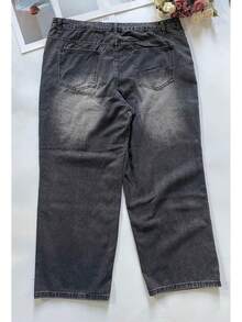 A Versatile Pair Of Straight-Leg Pants For Young People - Dark Grey - View 6