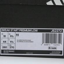 Adidas 男女通用 BREAK START PREMIUM LOW 篮球鞋 JS2272 - 淺灰色 - 查看 7