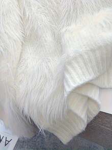 Women Sweaters - Apricot - View 9