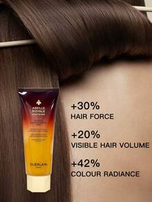MÁSCARA ABEILLE ROYALE PARA CUERO CABELLUDO Y CABELLO DOBLE R DE LUMINOSIDAD Y REPARACIÓN 200ml - mascarilla capilar - Ver 4