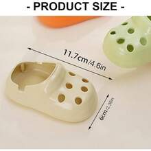 Cenicero De Con Forma Zapato Compactos Decoración Del Hogar Colector Cenizas Práctico Esencial Para Uso En Interiores Y Exteriores Lindo Cenicero Escritorio Decoraciones Para Hogar - Verde - Ver 8