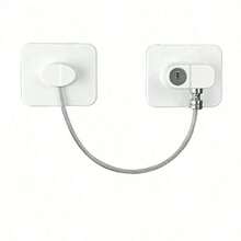 1pc/2pcs/3pcs High-Security Safety Lock, Multi-Functional Cabinet/Door/Window/Refrigerator Lock - Black - View 9