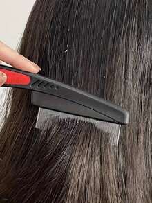 1pc Deep Scalp Cleansing Hair Brush, Designed For Easy Dandruff Removal, Provides Relaxing Scalp Massage - Durable, Low Allergenicity, Compact Teeth Dandruff Brush, Long Handle Beauty Brush, Cat Deshedding Brush, Dog Deshedding Tool, Multi-Function Comb - Multicolor - View 5