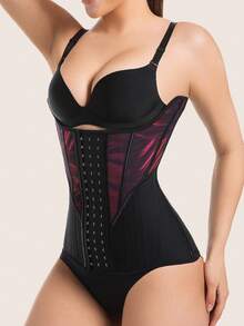 1件装带拉链束腰带，中等压缩度，女士束腰带 - 彩色 - 查看 5