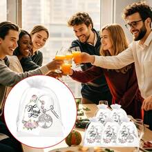 60 piezas/20 sets Juego de llaveros con árbol de la vida, con tarjetas de agradecimiento con flores, bolsas de organza blanca y llaveros de metal hueco - Mejor para bodas, temporada de graduación, primera comunión, fiesta de empresa, apreciación de maestros, regalo inspirador para colegas - Plateado - Ver 6