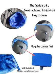 1pc Car Windshield Cleaning Brush, Washable Car Washing Glove, Suitable For Home, Kitchen, Bathroom, Household Use,Car Accessories - one-size - View 8