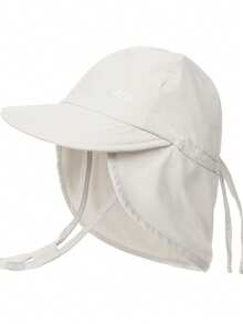 1件婴儿UPF 50+速干连帽防晒斗篷，轻便透气沙滩帽，适合户外游泳、徒步旅行和夏季活动 - 1PC - 查看 20