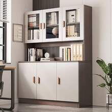 Gabinetes De Cocina 100x34x182 Cm Con Cajones Y Anaqueles - Gris Claro - Ver 1