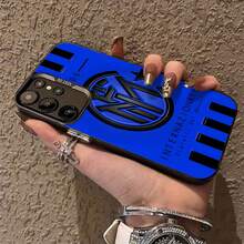 Funda para teléfono con el logo del , compatible con fundas ,  17,  16 Pro Max,  15 Pro Max,  13 y  12. Fabricada en TPU, es resistente a caídas, al desgaste y cómoda de sostener. Un regalo ideal para familiares, amigos, seres queridos, novios/novias y para Navidad. - Negro - Ver 4