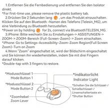 TELESIN magsafe助拍器 手機磁吸助拍手柄（升級款），適配 iPhone/Android 機型，自備可拆卸無線快門。人體工學握感設計，搭配 1/4 吋螺絲接口，可連接三腳架或自拍棒，兼具 DSLR 相機操作手感，輕便便攜，是手機攝影、自拍的實用輔助工具。 - 銀色 - 查看 8