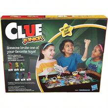 Gaming Clue - Juego de Mesa Junior para niños de 5 años en adelante Estuche del Juguete Roto Juego de Misterio clasico para 2 a 6 JugadoresConveniente y duradero, para niños - Multicolor - Ver 4