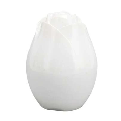 Elegant White Rose-Shaped Ring Box: Perfect Jewelry Box For Marriage Proposals, Engagements, Weddings, Anniversaries, Valentine's Day And Birthday Gifts.