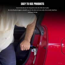 多功能门把手辅助器——集紧急安全锤和门把手于一体，采用铝合金+ABS材质打造。这款便携式辅助工具专为老年人、孕妇和驾驶员设计，旨在提升出行安全！这款门把手不仅是日常安全必备工具，还能在紧急情况下作为紧急安全锤使用。 - 彩色 - 查看 3