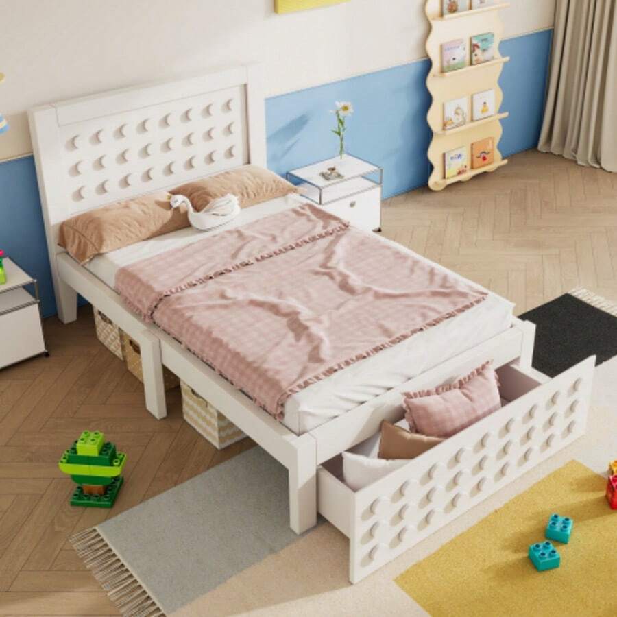 Bed Frames - White - View 1