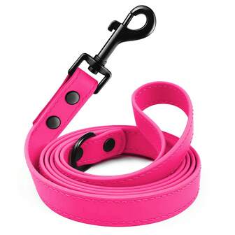 1pc Dog Leash,PVC Dog Leash,Waterproof And Easy To Clean 4/5/6FT For Small Medium And Large Dogs