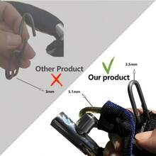 1 pieza Cadena de bicicleta de súper resistente - Antirrobo ligero de acero de tungsteno, apta para bicicletas de carretera y de montaña, superficie pulida negra - Multicolor - Ver 6