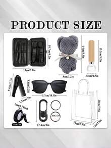 6 Sets Multi-Item Party Favor Packs - Bridal Shower Game Prizes & Baby Shower Gifts, Winner Gift Sets For Wedding Showers, Suitable For Men & Women - Nhiều màu - Xem 5