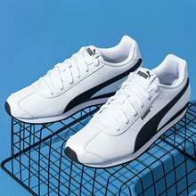 Giày thể thao cổ thấp nhẹ PUMA Turin 3 383037-06 - trắng đen - Xem 4