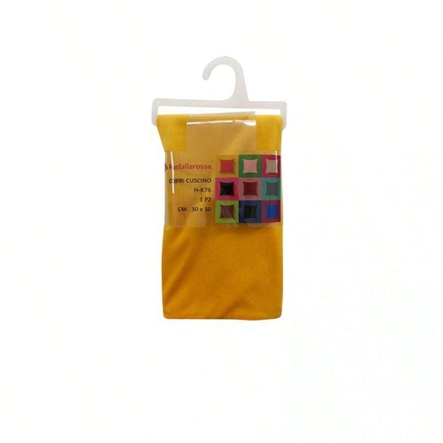 Funda de almohada color amarillo de alta durabilidad de 30cm*50cm - Amarillo Mostaza - Ver 1
