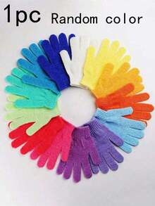 淋浴足部按摩垫，壁挂式背部按摩器，吸盘式硅胶浴室按摩垫刷，浴室足部去角质磨砂器 - 彩色 - 查看 15