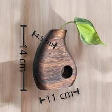 Jarrón de Madera Artesanal para Decoración – Florero Hecho a Mano Ideal para el Hogar, Oficinas y como Regalo Decorativo Único - SAMÁN P - Ver 9