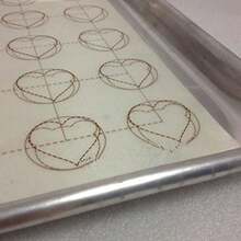 Envío De Silicona Macaron Hornear Mats Oven Mat Liner Mat Rolling Mat(default) - Multicolor - Ver 3