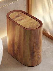 12L Luxury Household Trash Can With Lid, Foot Pedal Operated, For Living Room, Bedroom, Kitchen, Bathroom