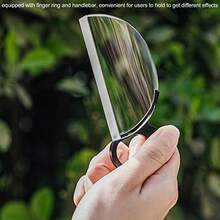 zxr Filtro de Caleidoscopio Sutil de Mano de 80 Mm Filtro de Efectos Especiales Prisma de Vidrio óptico Accesorios de Cámara SLR de Prisma de Fotografía de Fractales de Media121 - como en la foto - Ver 4