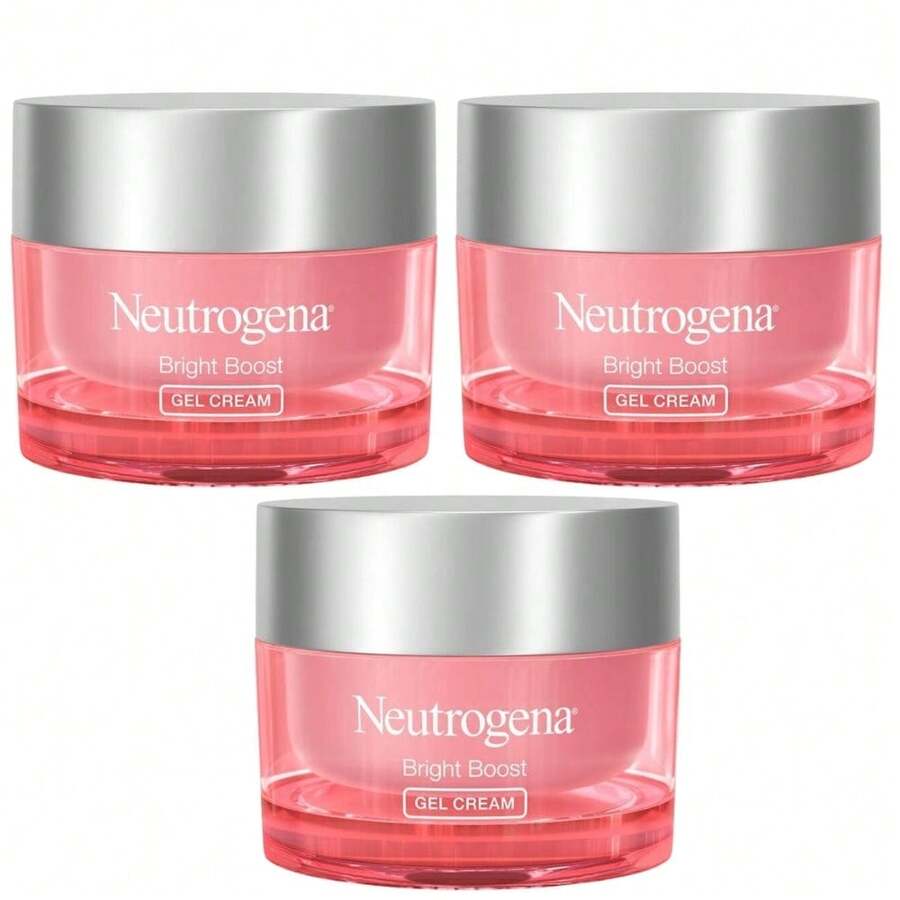 Neutrogena Bright Boost Brightening Gel Moisturizing Face Cream With Neoglucosamine 50ml / 1.7 Fl Oz 3 Pack - 彩色 - 查看 1