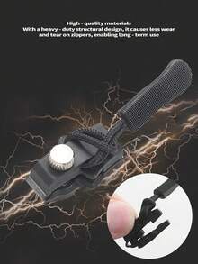 Universal Zipper Repair Kit Quick Fix Sliders - Easy To Install Seamless Replacement Zipper Pullers For Jackets, Luggage, Backpacks, Boots - Durable Black Zipper Puller - Multicolor - View 5