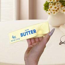 Realistic Butter Stick Squishy Toy – 4oz Gag Gift, Slow-Rising Stress Reliever For Teens & Adults, Fun Desk Decor - 1Pc - View 5