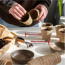 Manual Seed Spreader - Handheld Seeder With Adjustable Sowing Depth And Row Guide, Portable Spring Gardening Tool For Lawn, Vegetable, Flower Gardens - Durable Plastic Seeder Suitable For Small-Scale Agriculture - Multicolor - View 9