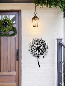 Elegant Minimalist Dandelion Metal Wall Decor - Modern Hollow Design, Suitable For Home And Office Decoration, Great For Living Room, Bedroom, Patio, Kitchen, Etc. - Ideal Housewarming Gift
