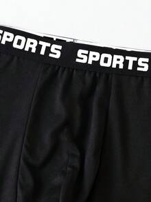 3 piezas de calzoncillos tipo bóxer para hombres, cómodos, elásticos y transpirables, ropa interior masculina de moda - Multicolor - Ver 4