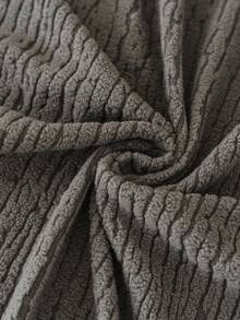 1pc 3D Textured Sofa Cover, Stretch Sofa Slipcover Multifunctional Full Coverage Sofa Protector, Solid Color Granular Pattern Design Suitable For Spring, Summer, Autumn And Winter, Protect Sofa And Decorate For Holidays, High Elasticity One-Piece Sofa Cover - Dark Grey - View 9