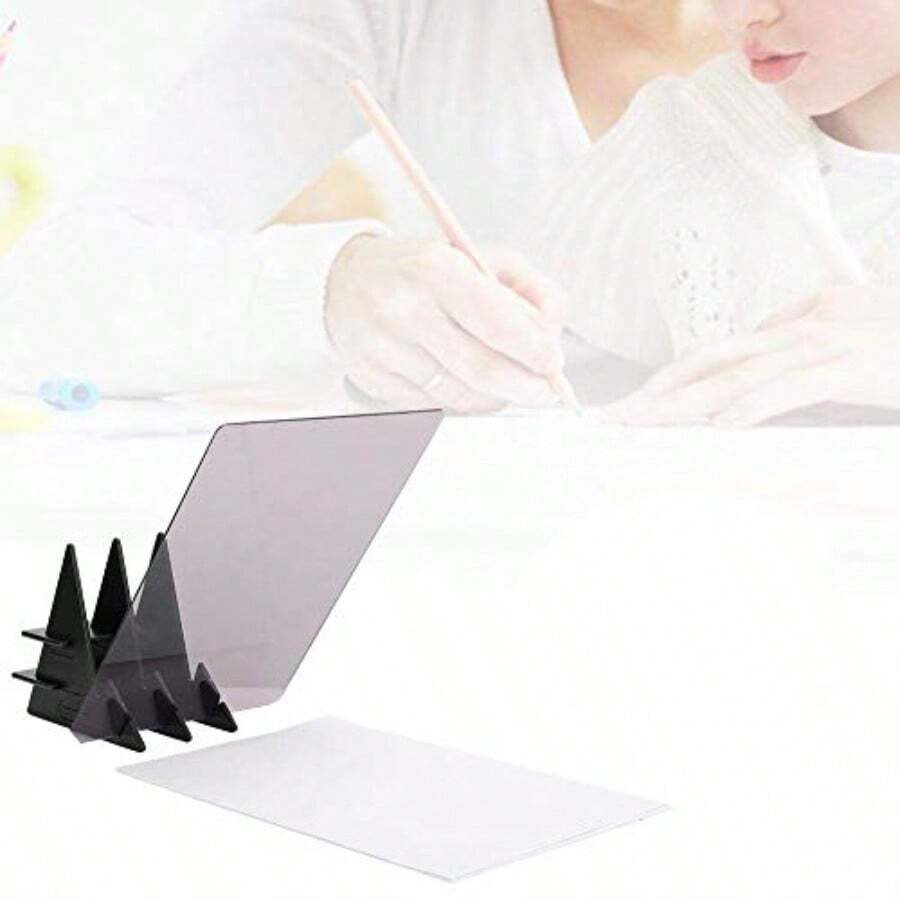 R-Zcao Tablero de dibuo óco Tablero Proyector de Dibuo Tablero de rastreo óco portátil Panel pintura óca erramienta de dibuo de proyección de croquis pour Anime Peinture Dessin Croquis - Como lo muestra la imagen - Ver 1