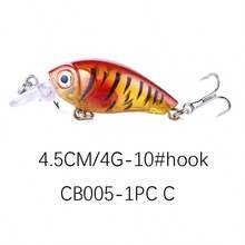 1/8/15pcs Crankbait Minnow Fishing Lure Set, Floating Artificial Lure Topwater Baits - Multicolor - View 14