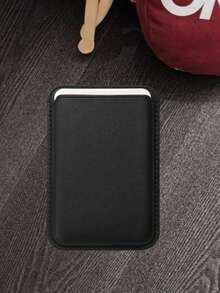 1pc Magnetic Wallet Card Holder Case Compatible With Apple 12/13/14/15/16 Pro Max + Mini