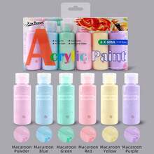 6*60ml Acrylic Paint Set. Versatile Pigments For Diverse Needs. Waterproof And UV-Resistant With Strong Coverage. Suitable For Canvas, Rock, Fabric, Ceramics, And More. The Perfect Gift For Beginners, Adults, And Professional Artists. Ideal For Back-To-School Season, Study Supplies, And Christmas. - 套裝 - 查看 5