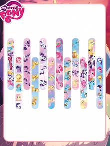 MY LITTLE PONY 1/6/12/24 小马宝莉派对腕带，拍手环，拍手手镯，绿色流行戒指手镯，动漫卡通派对礼物，为好友营造最佳节日派对氛围的装饰品，完美的派对装饰品，价格实惠的日常艺术装饰品，价格实惠的家居装饰品，完美的房间艺术装饰品 - 彩色 - 查看 6