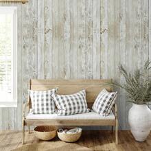 1 rollo de papel tapiz autoadhesivo de grano de madera de vinilo - Decoración de pared de textura de ladrillo, piedra y madera removible - Adhesivo decorativo para gabinetes y encimeras - Revestimiento de pared fácil de instalar con adhesivo pre-recubierto, 17.71x196.8 pulgadas - Bronce - Ver 13