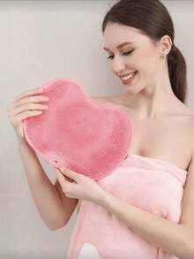 淋浴足部按摩垫，壁挂式背部按摩器，吸盘式硅胶浴室按摩垫刷，浴室足部去角质磨砂器 - 彩色 - 查看 7